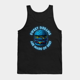 Burger Sweet Dreams Are Made Of Beef Tank Top